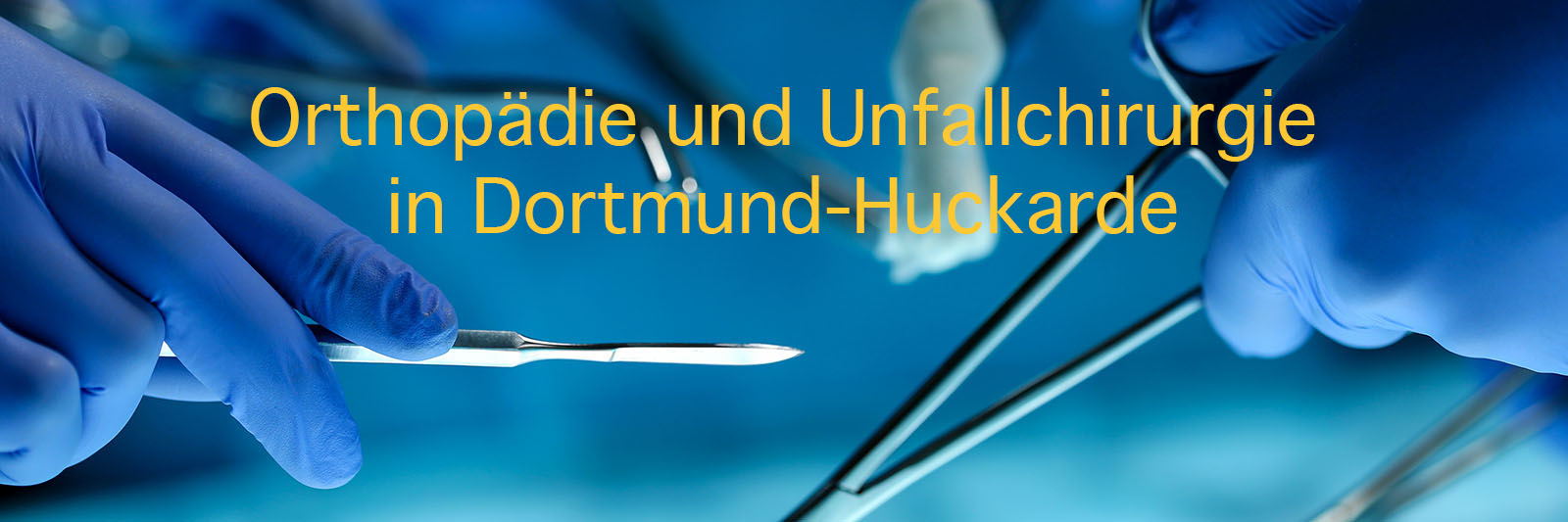 Orthopädie und Unfallchirurgie in Dortmund Huckarde